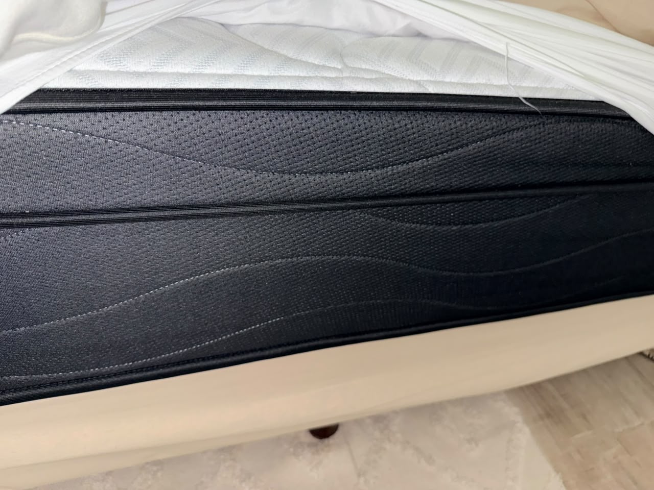 Cama king Luna del Sur Gold Series — 2 sommiers + 2 colchones 200×100 — foto 2