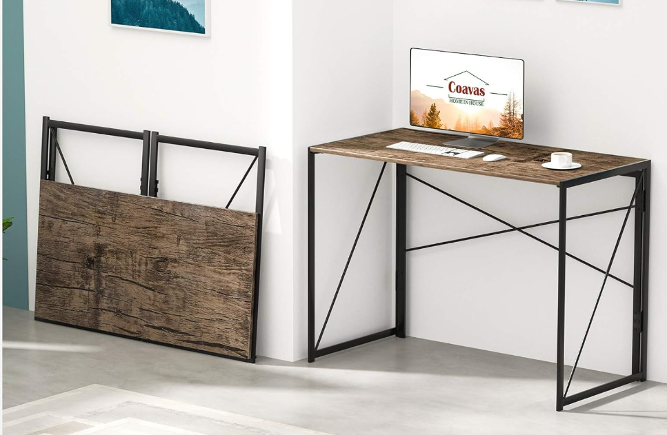 Coavas Escritorio Plegable Industrial 100×50cm — foto 4