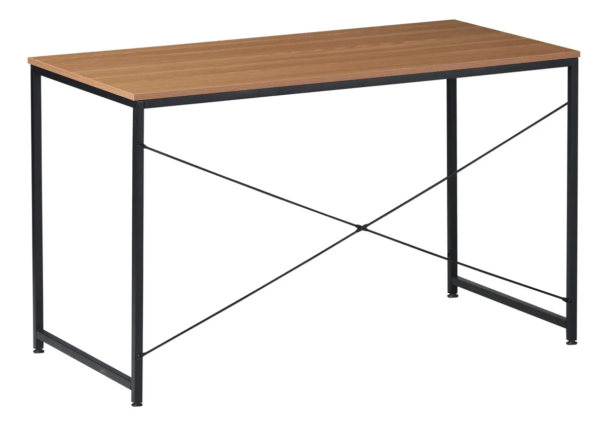 Escritorio industrial hierro y madera 120×60 cm