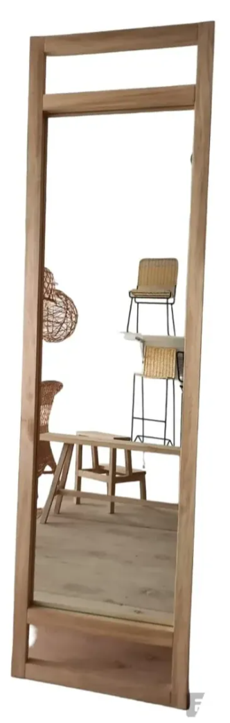 Espejo de pie escandinavo madera maciza — foto 2