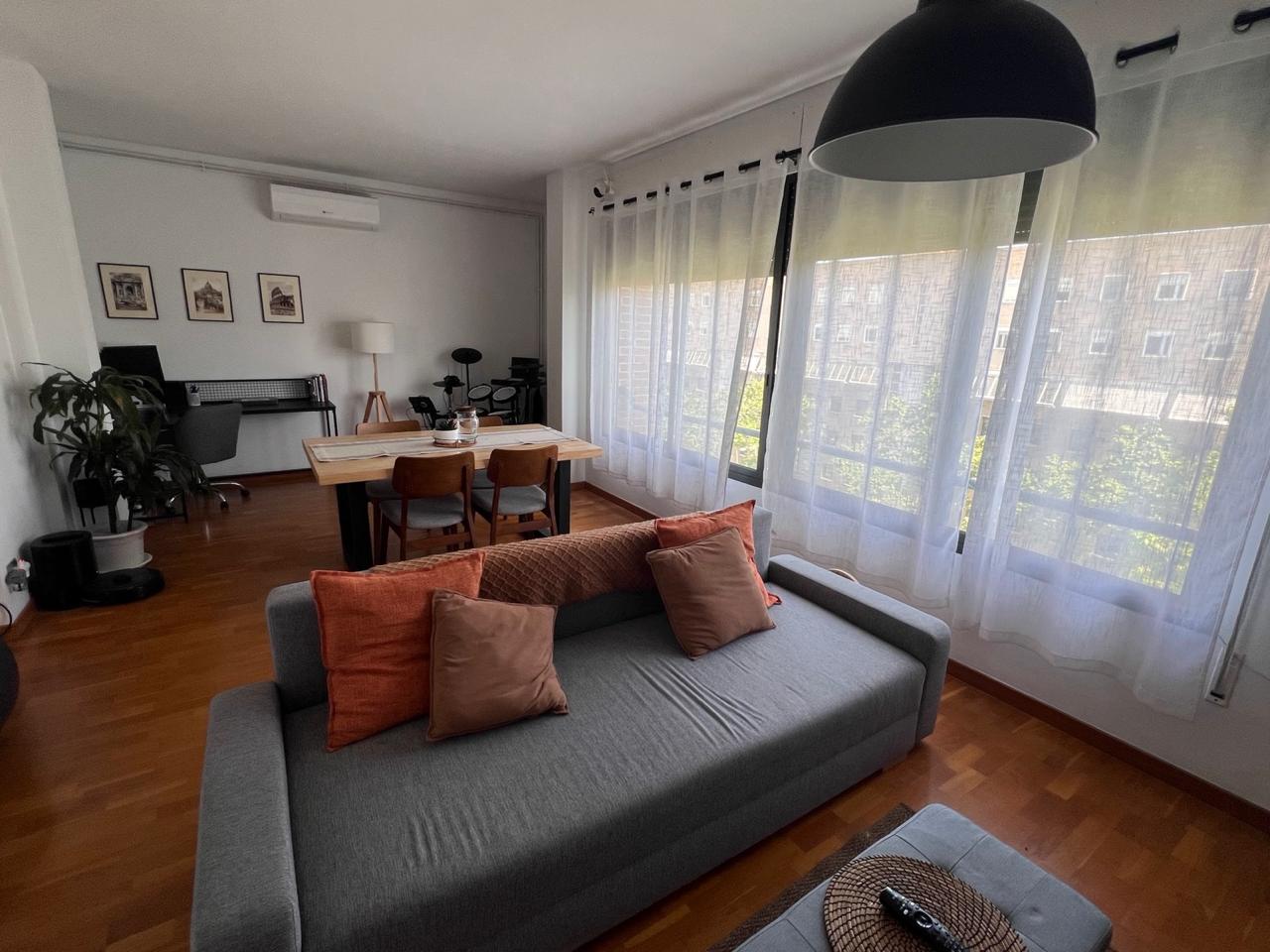GRÄLVIKEN Sofá cama 3 plazas, gris