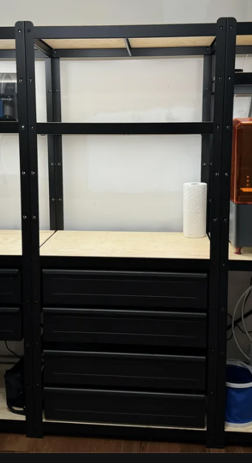 IKEA BROR Banco de Trabajo con 5 Cajoneras — Tablero de Pino — foto 4